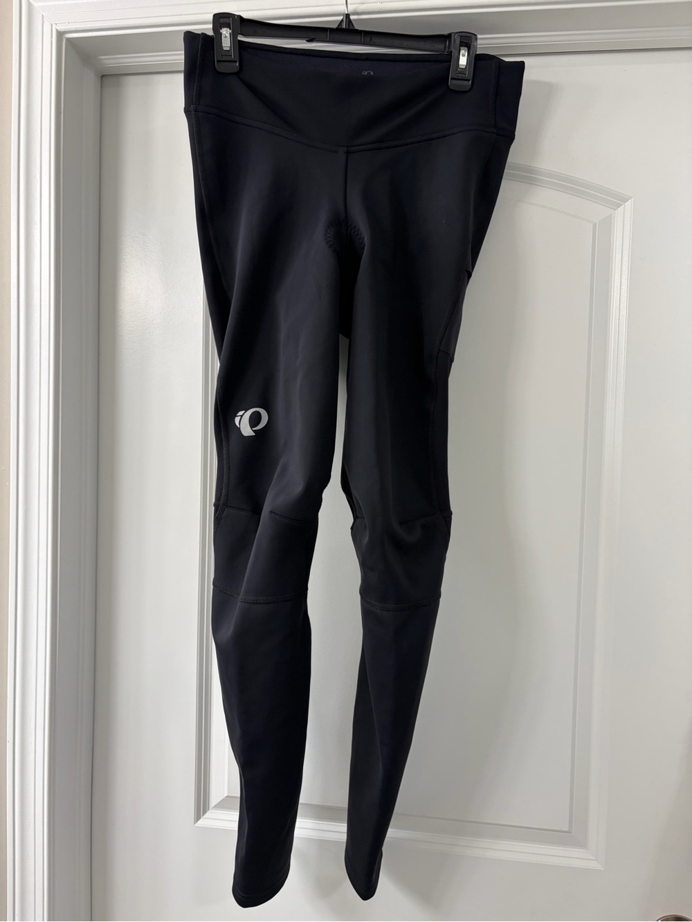 Pearl Izumi Thermal Cycling Pants Women XL Black Zip Ankles Reflective Padded